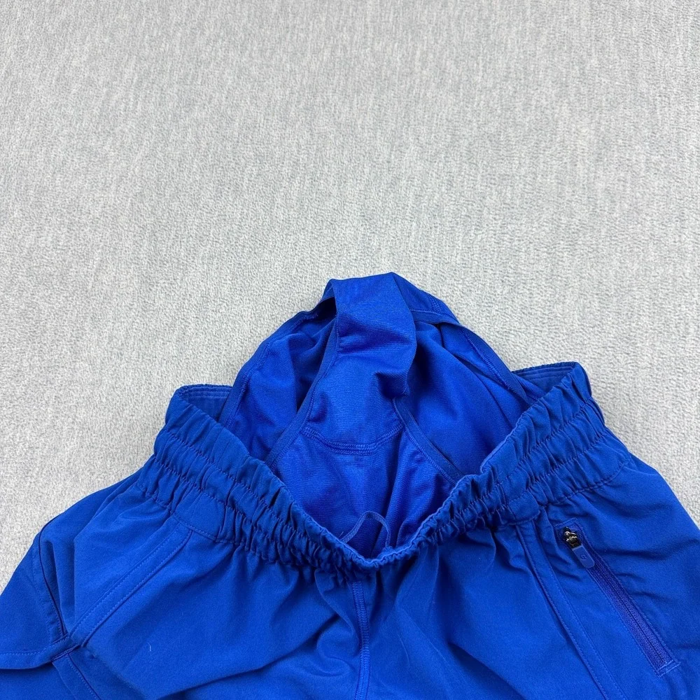 Lululemon Shorts Womens 4 Blue Tracker V Pocket 4